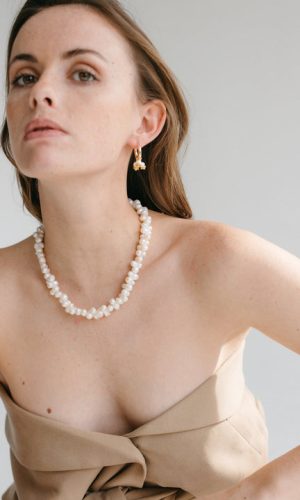 Collier perle de mariée Rita